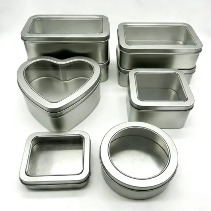 Customised Metal Hinged Tin case