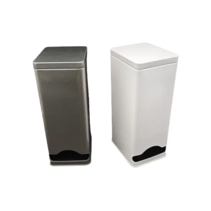 Rectangular Tin Box With Hole