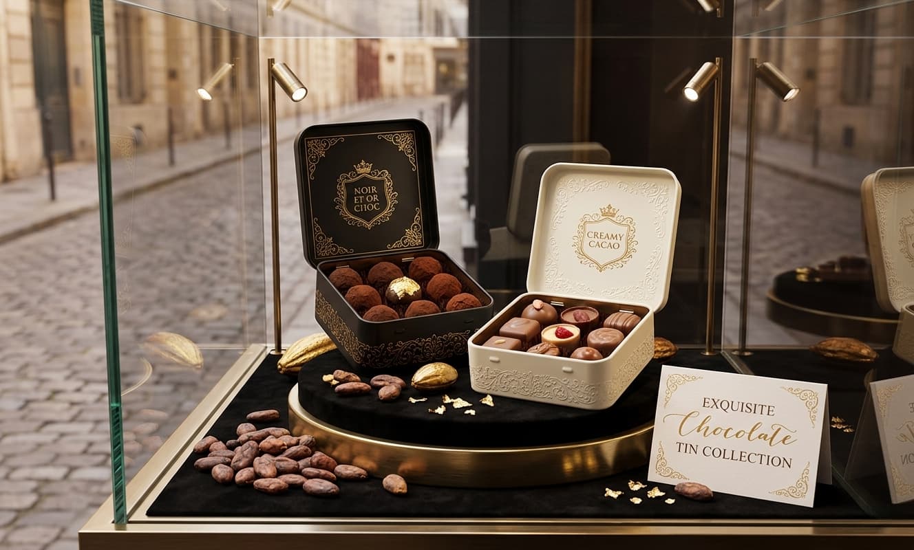 tin box for chocolate