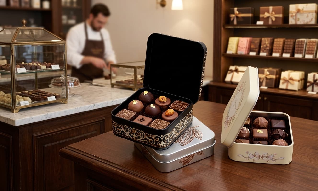 tin box for chocolate