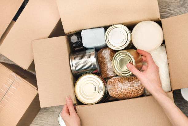wholesale metal food storage tins