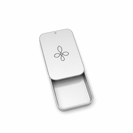 Mini slide top tin solid perfume packaging metal case