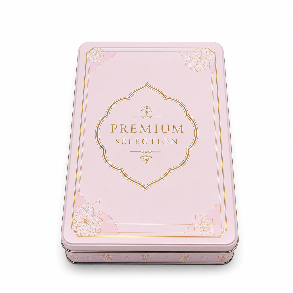 H94bb30064bcf4d96b13ae6e4e598a2afW Custom metal cookie tin for branded food packaging