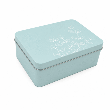 Custom Printed Rectangular Tin Box for Candy Gift Crafts Storage Wholesale Personalized Food Grade Metal Packaging Container