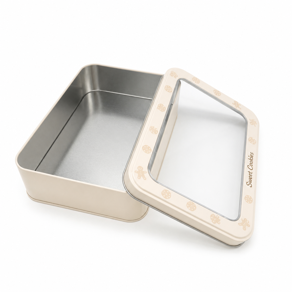 Haf494f0cf0da42b3b674a266dbd68cf4w Reusable rectangular metal cookie gift box for bakery packaging