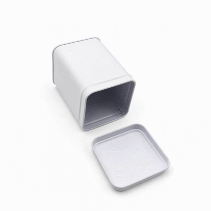 Bulk square tin containers