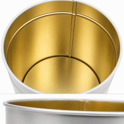 Bulk food-grade metal tins
