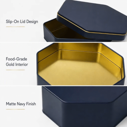 Custom printed metal containers