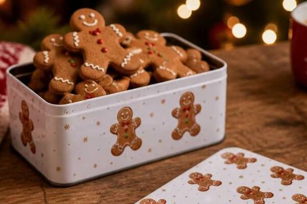 Cookie tin box