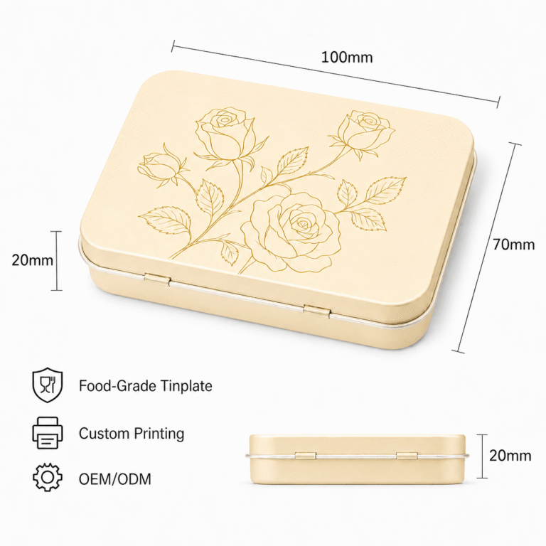 Custom Chocolate Tin Boxes