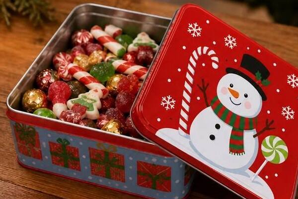 metal tin gift box
