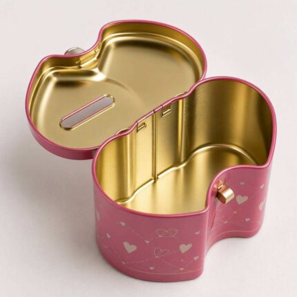 Pink Locking Money Box