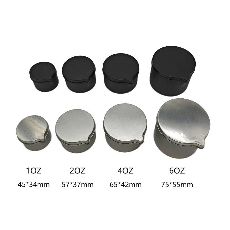 H887b83fdbcee4c19a92c9e189f505a768 Bulk Metal Candle Containers in Silver and Black