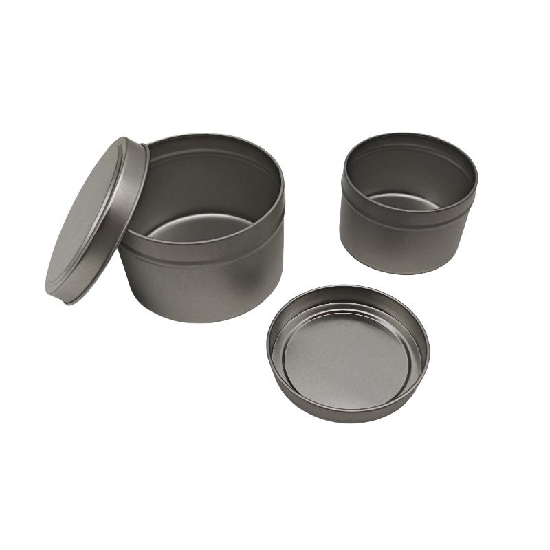 H89ea82136fe04eb08996d0ec9f1f8995P Luxury Candle Packaging featuring seamless silver metal construction.