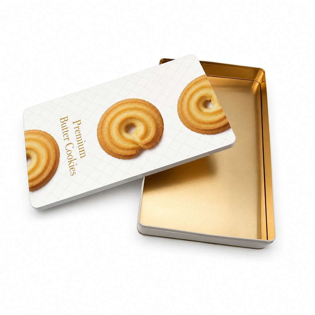 H97b1d42845ca41649a78e036cca43e9fm Bulk Biscuit Packaging Boxes with Gold Interior