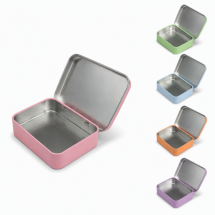 Custom Tin Packaging Wholesale in Multiple Colors