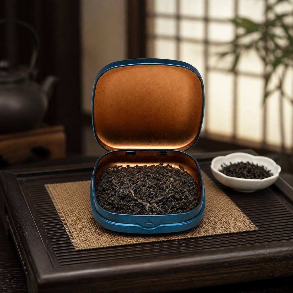 Hf5f947406a3943eab51e81b365446532g Small Portable Loose Tea Storage Tin