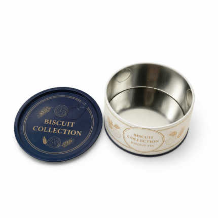 Bulk Metal Food Storage Cans for Biscuits