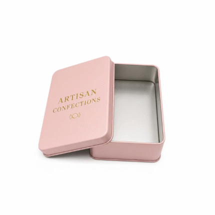 Premium Branded Metal Gift Box for Confections