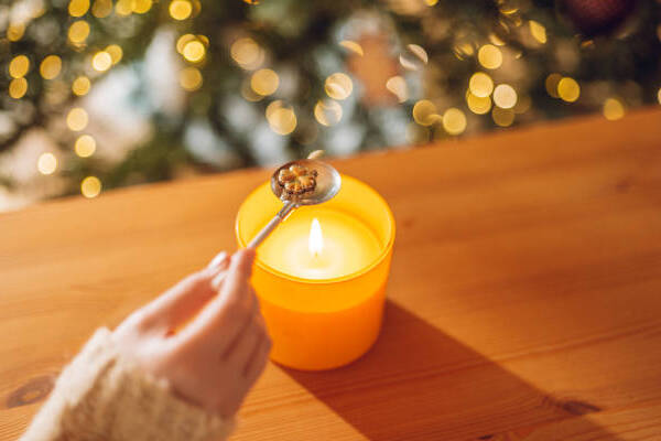 tin box for candles