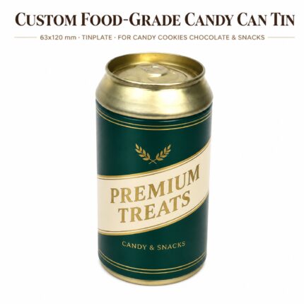 Custom soda can shaped tin