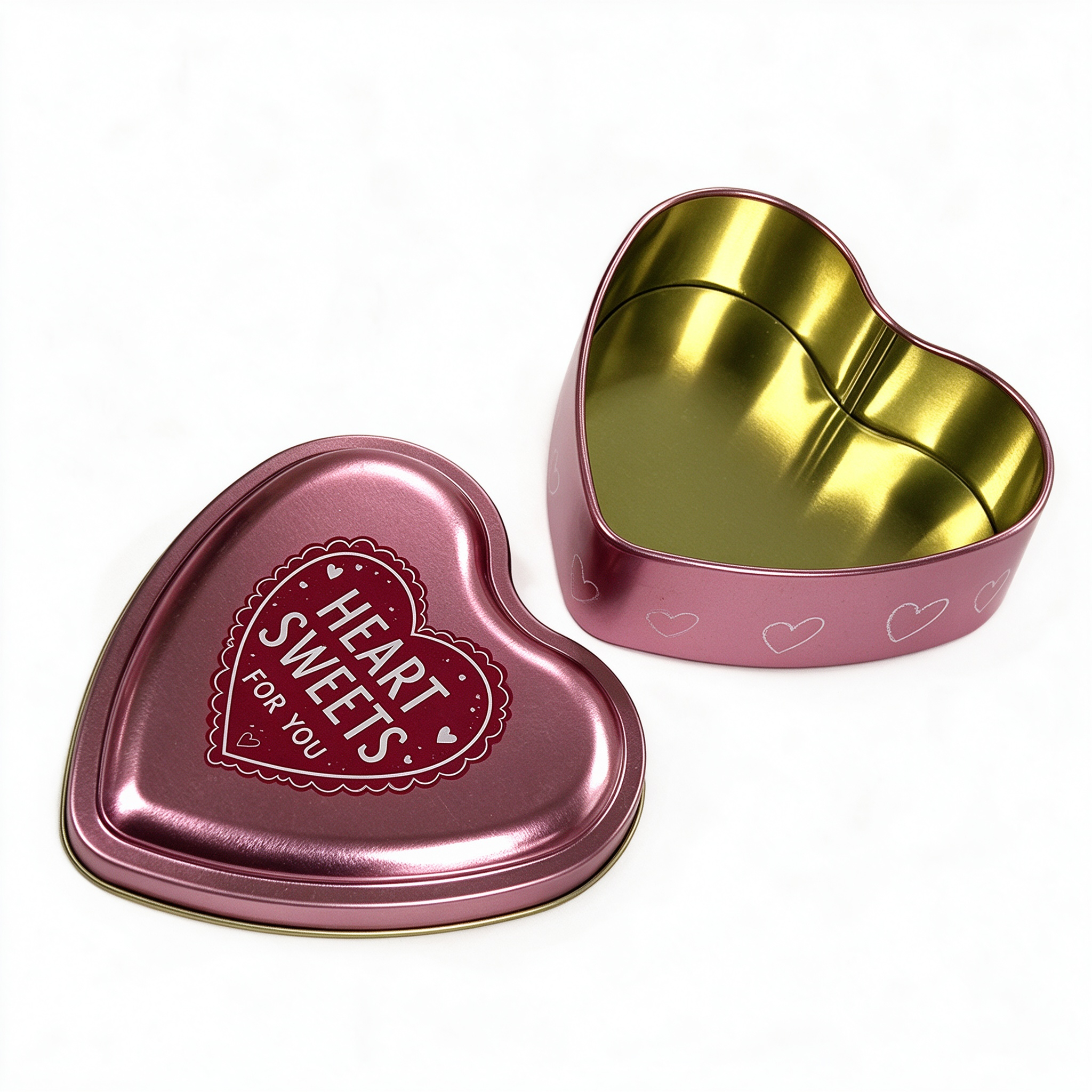 332d5401-fe91-4e16-834d-0f56fa7f4d1d Heart shaped chocolate tin interior