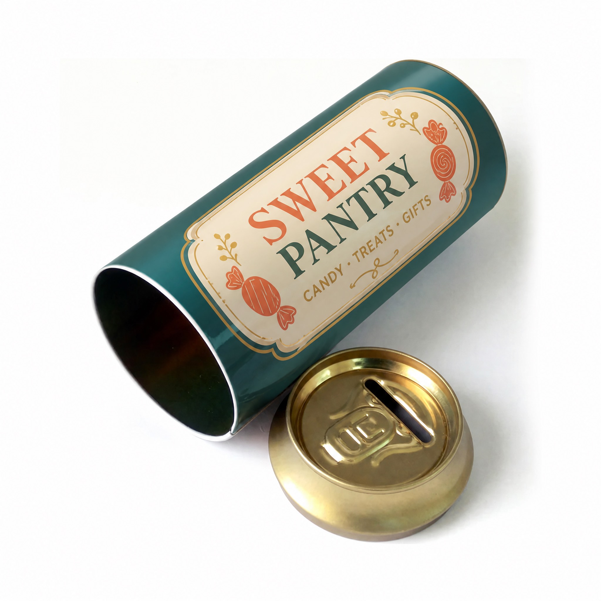 candy-tin-66x163-06-white-open Candy tin with removable can top