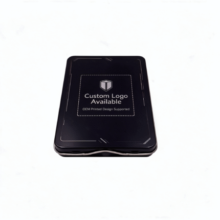 Closed custom cigar tin box