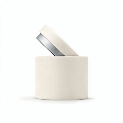Double lid tea tin structure